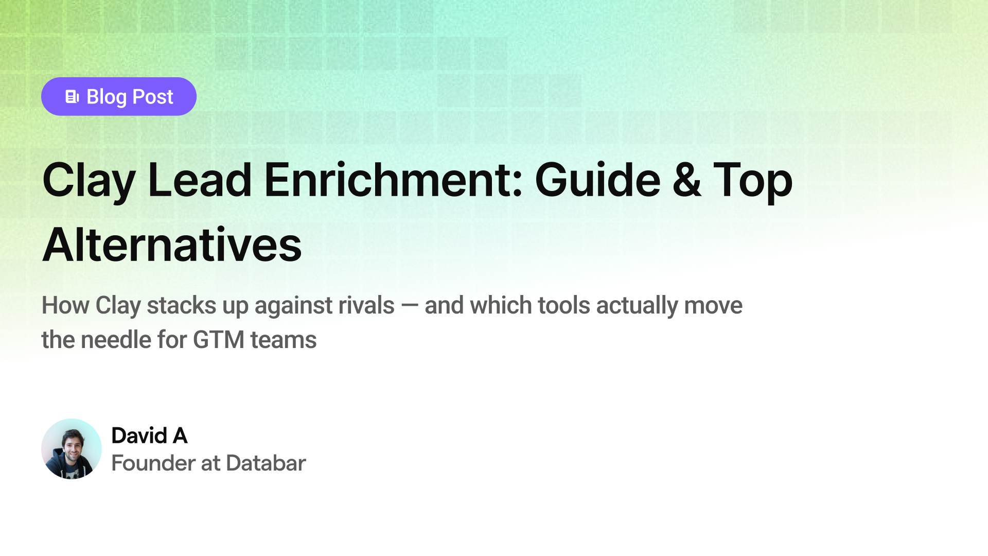 Clay Lead Enrichment: Complete 2025 Guide & Top Alternatives