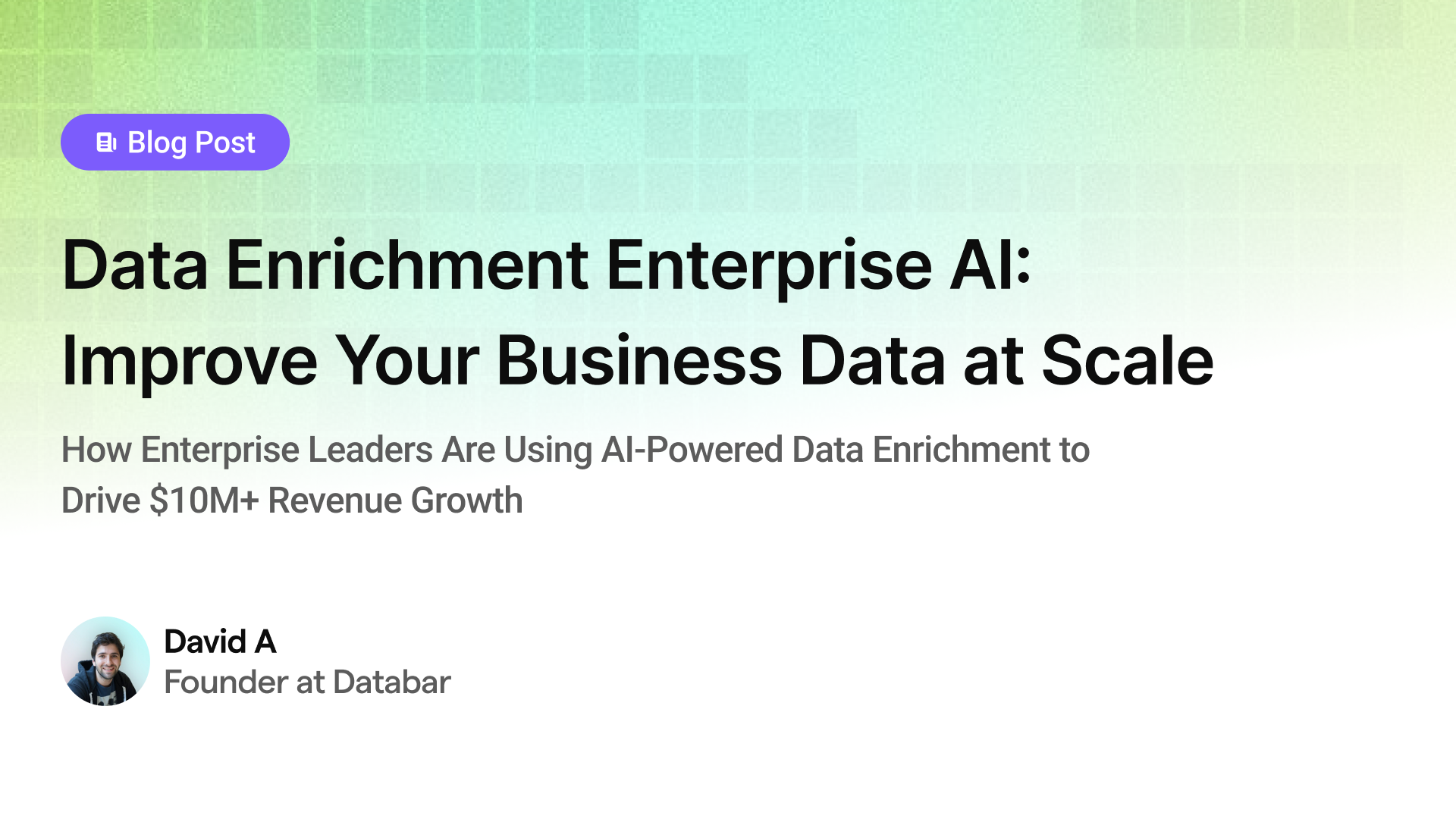 Data Enrichment Enterprise AI: Transform Your Business Data at Scale in 2025