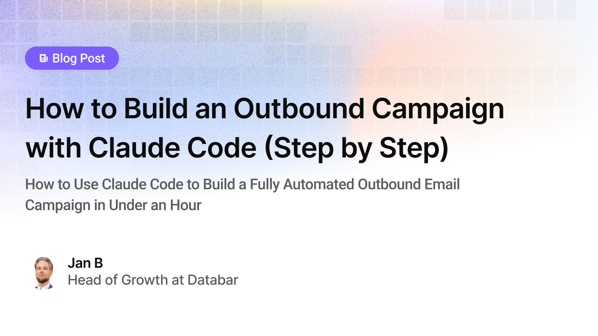 How to Build an Outbound Campaign with Claude Code (Step by Step)