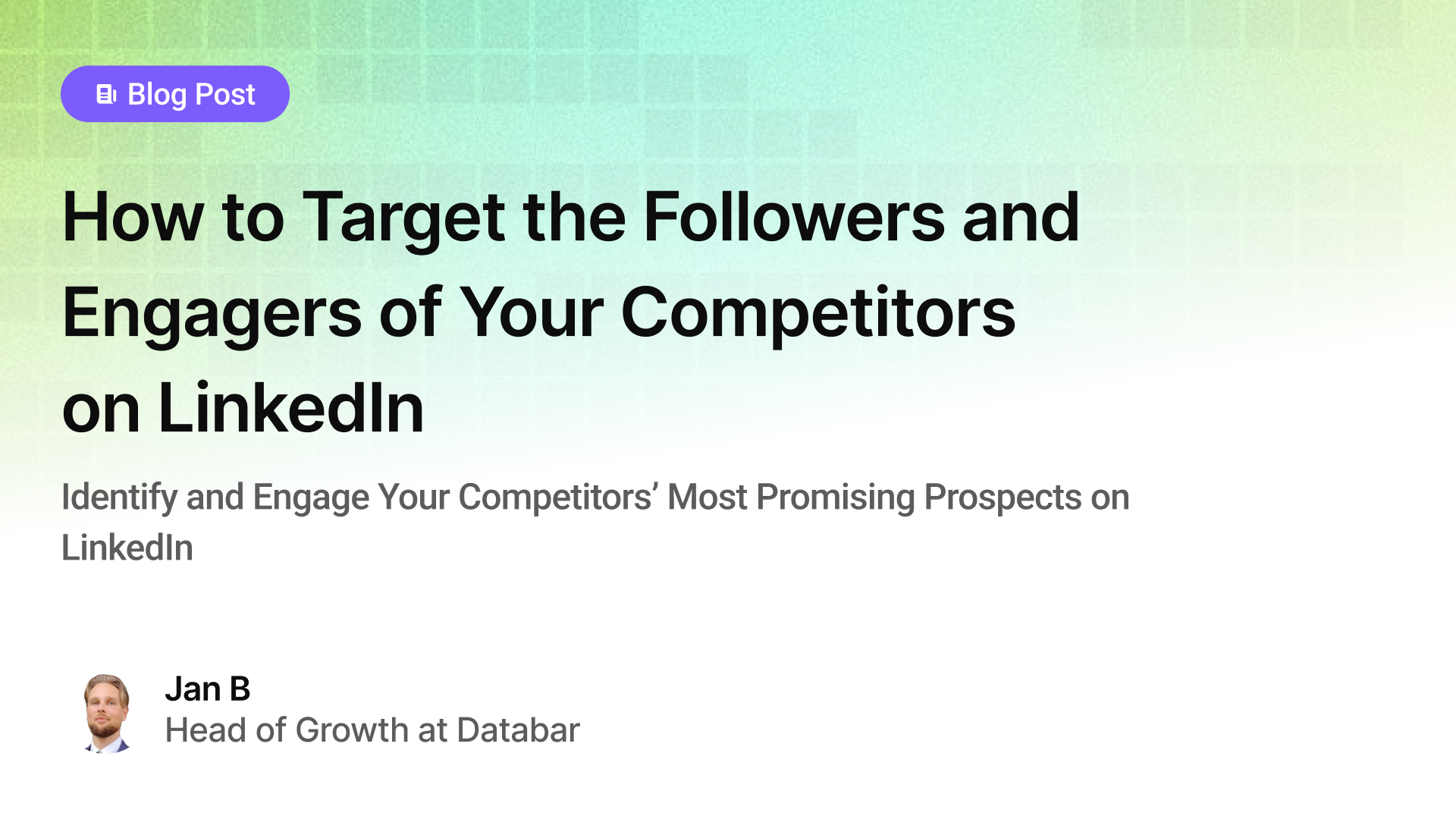 How to Target the Followers and Engagers of Your Competitors on LinkedIn