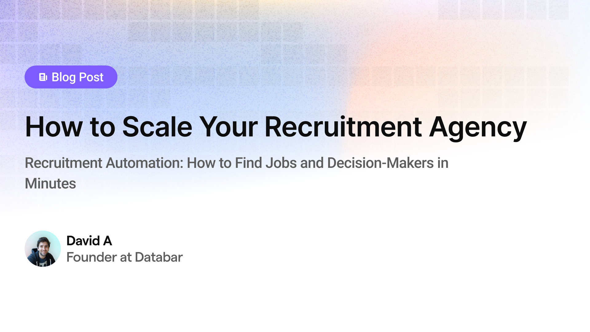 How to Scale Your Recruitment Agency