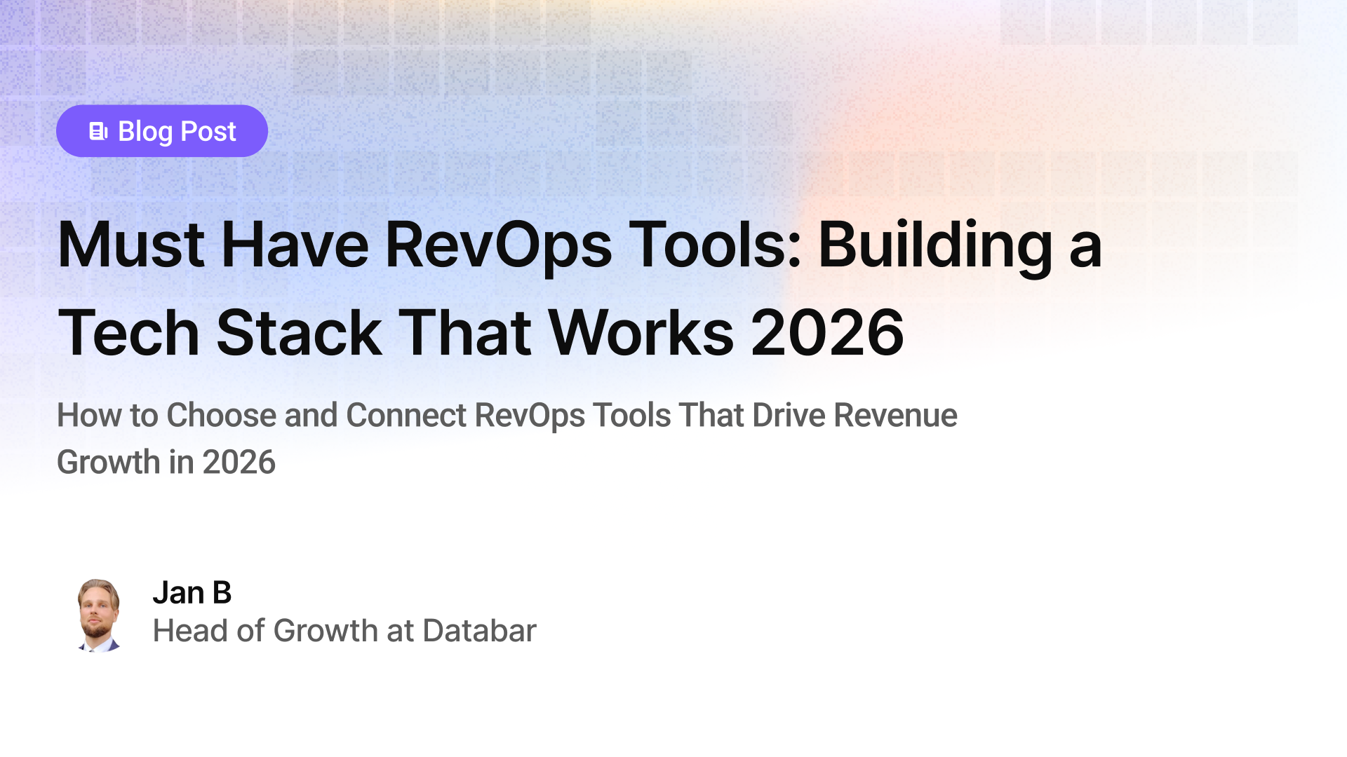 Must Have RevOps Tools: Building a Tech Stack That Works 2026