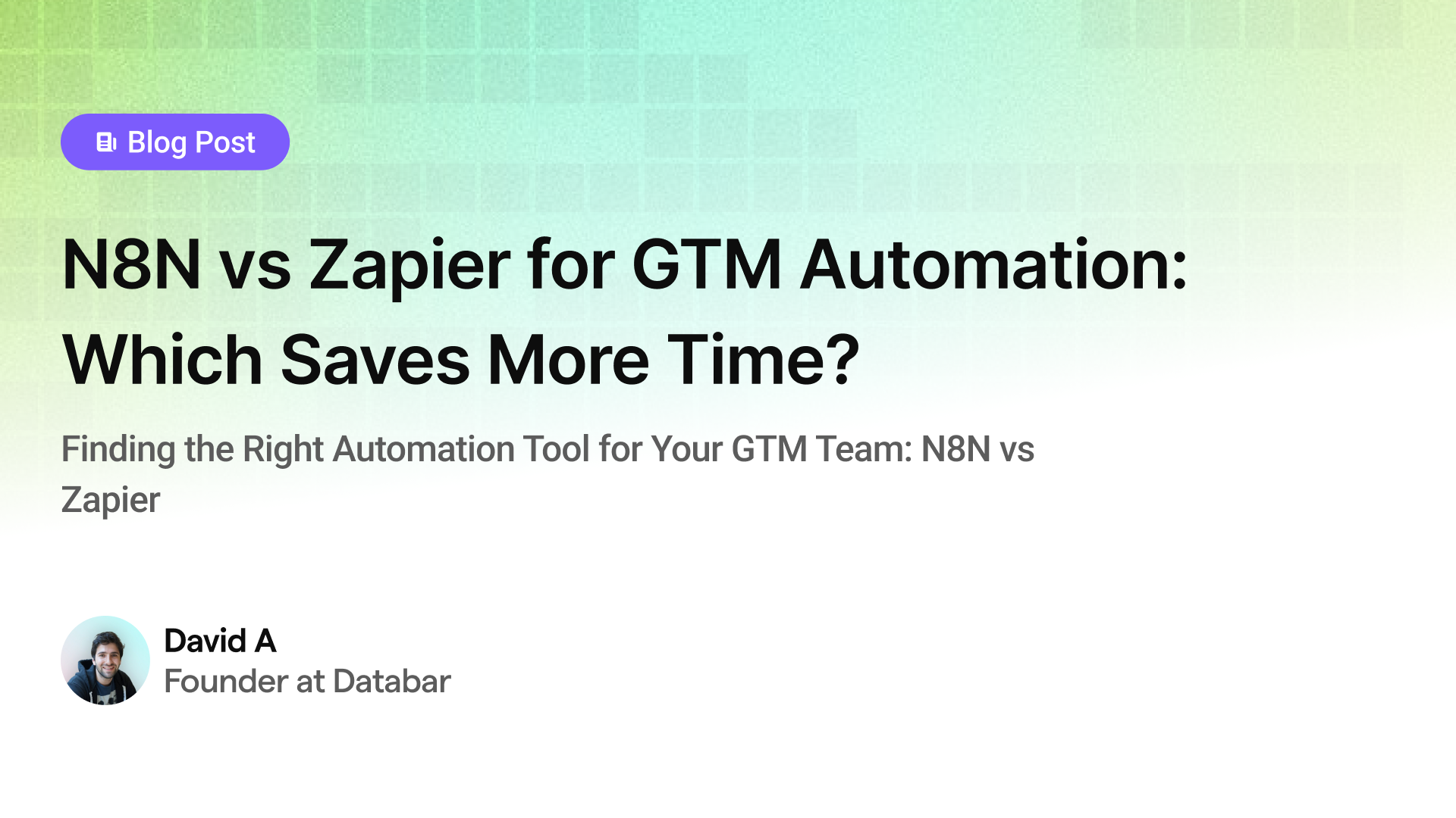 N8N vs Zapier for GTM Automation: Which Saves More Time?