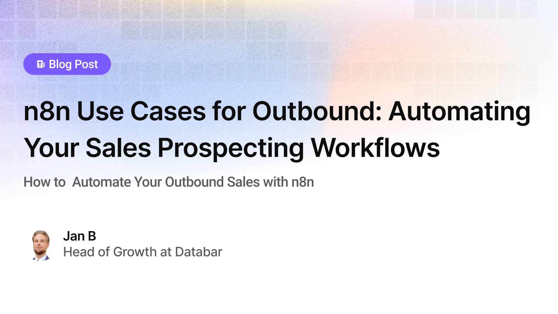 n8n Use Cases for Outbound: Automating Your Sales Prospecting Workflows