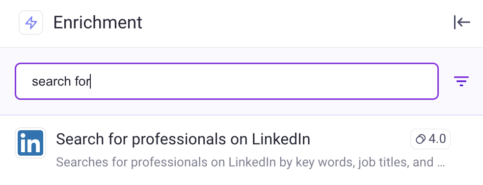 Search for professionals - How to find relevant companies and decision makers