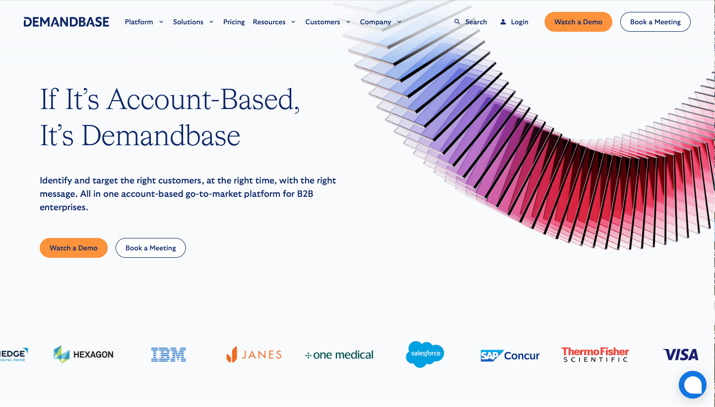 Demandbase home