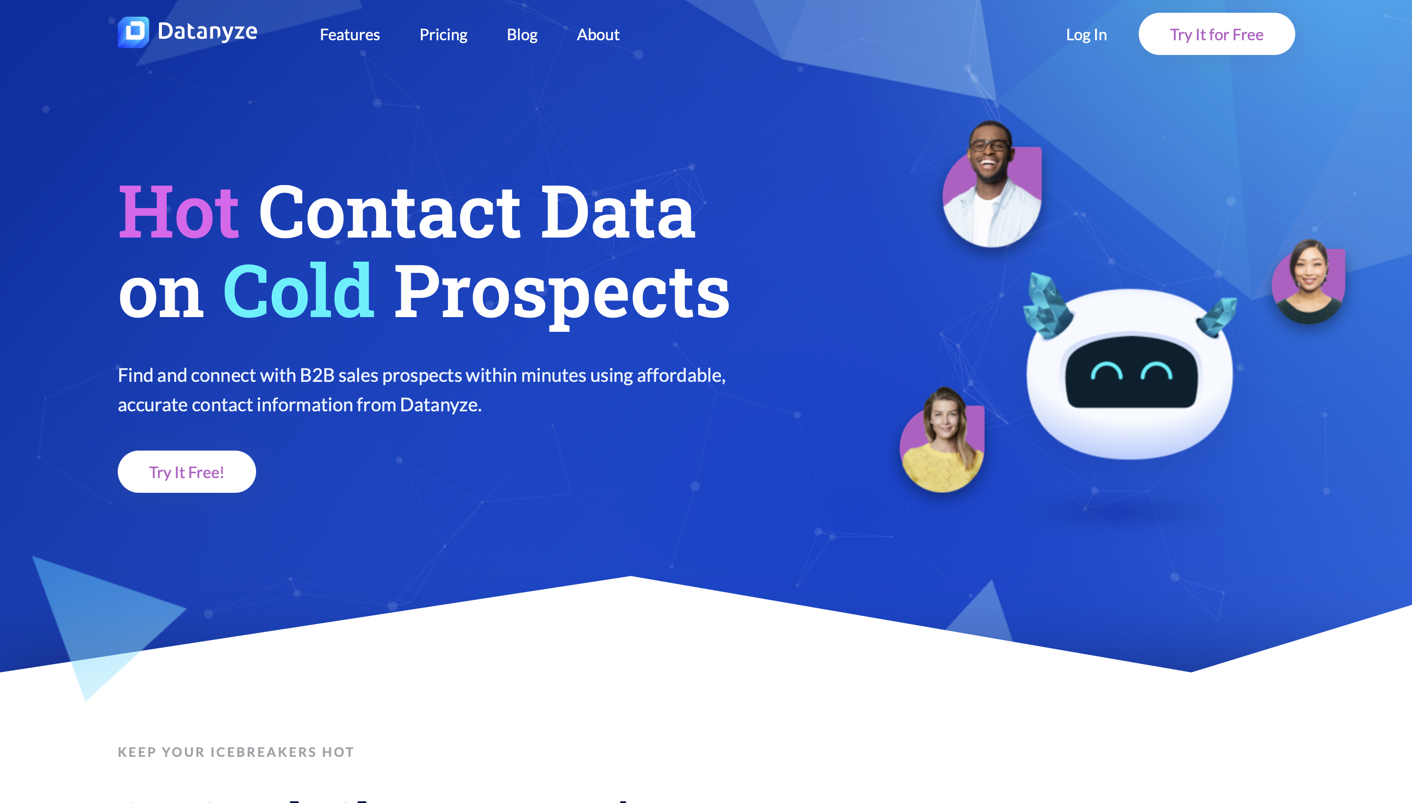 Datanyze home