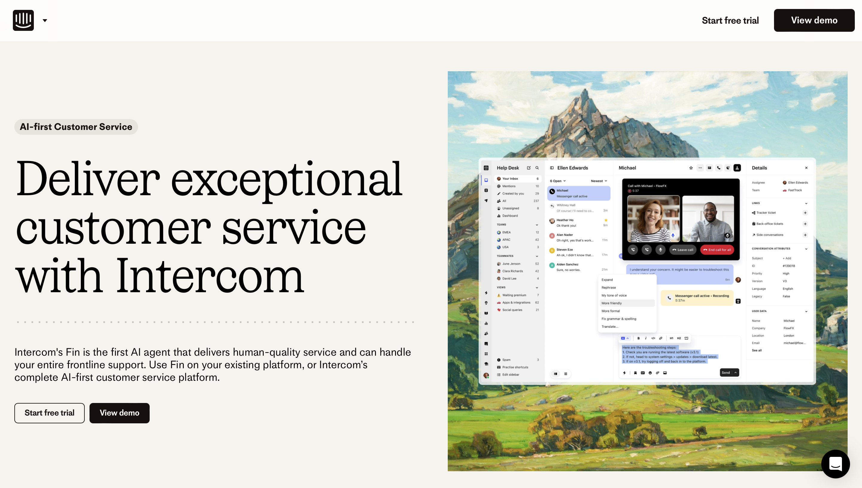 Intercom home