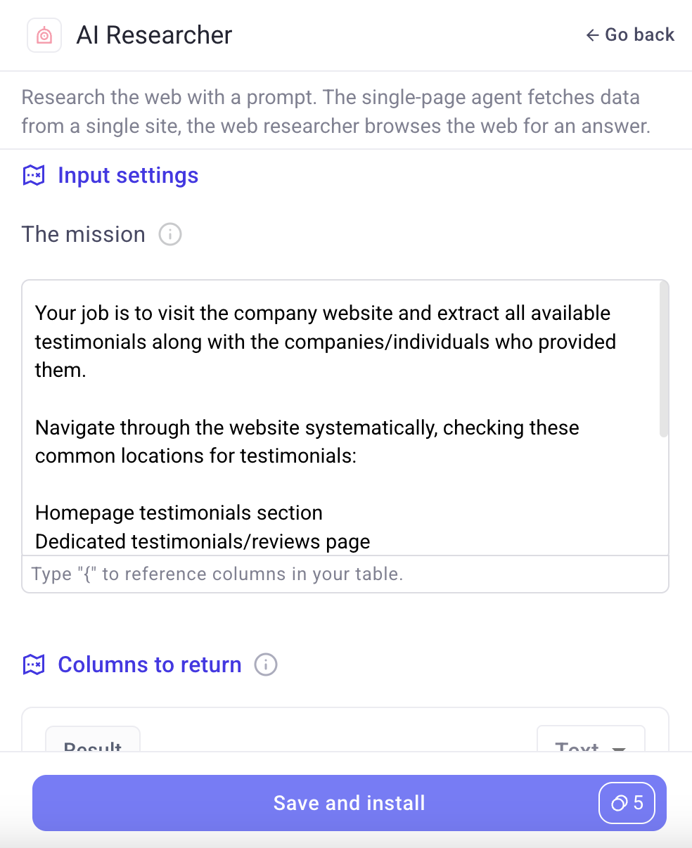 ai agent prompt