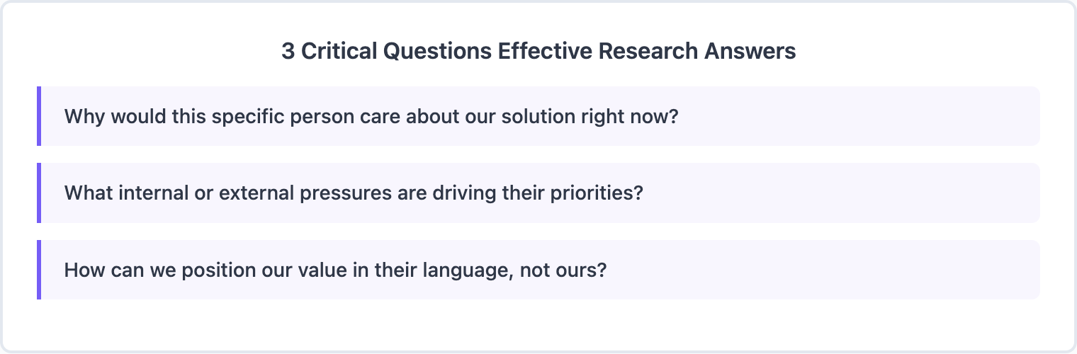 3 critical question for prospecting 
