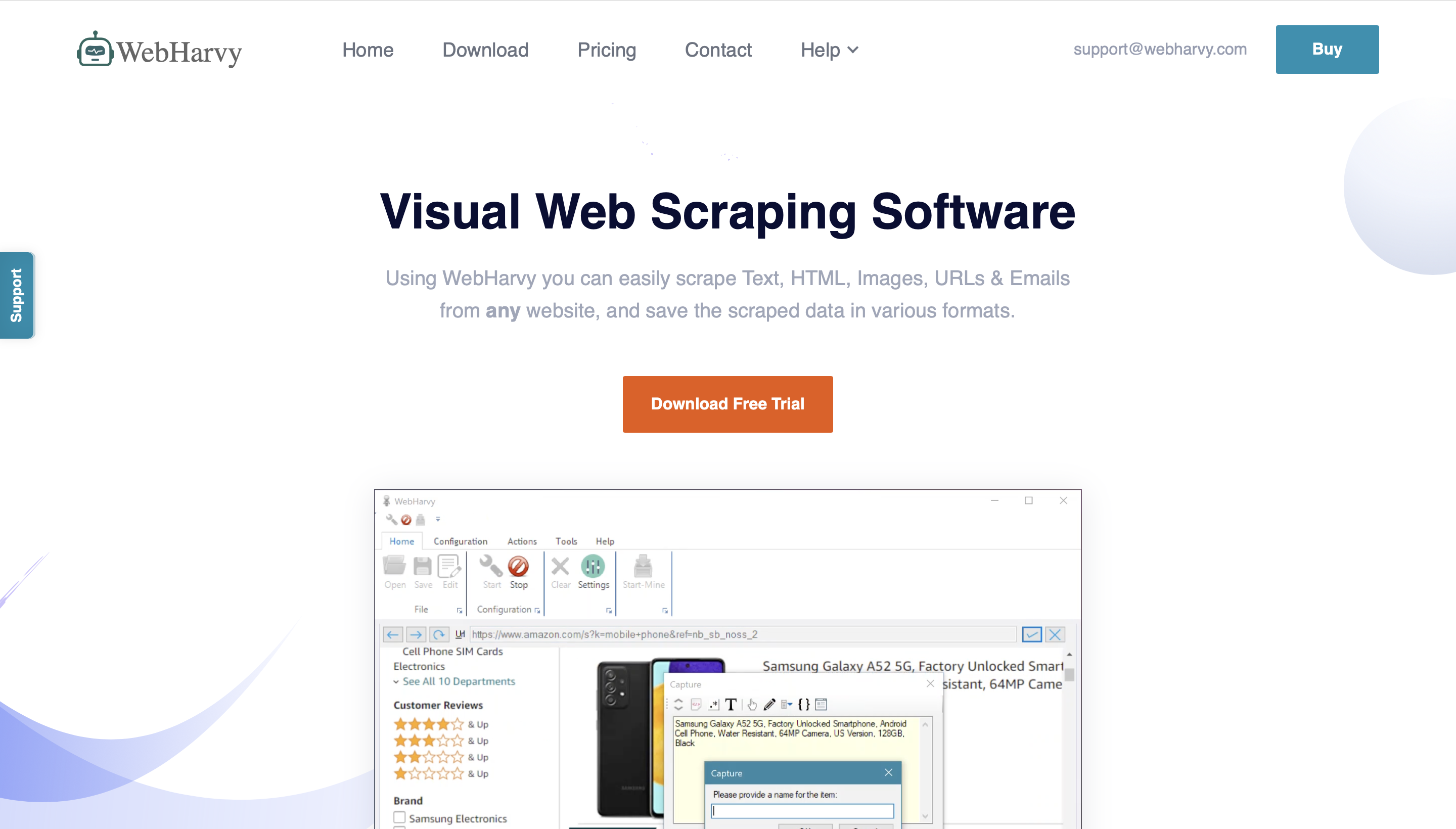 WebHarvey