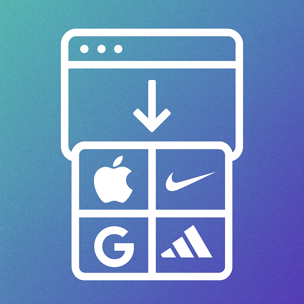 Get company logos and marketing materials logo