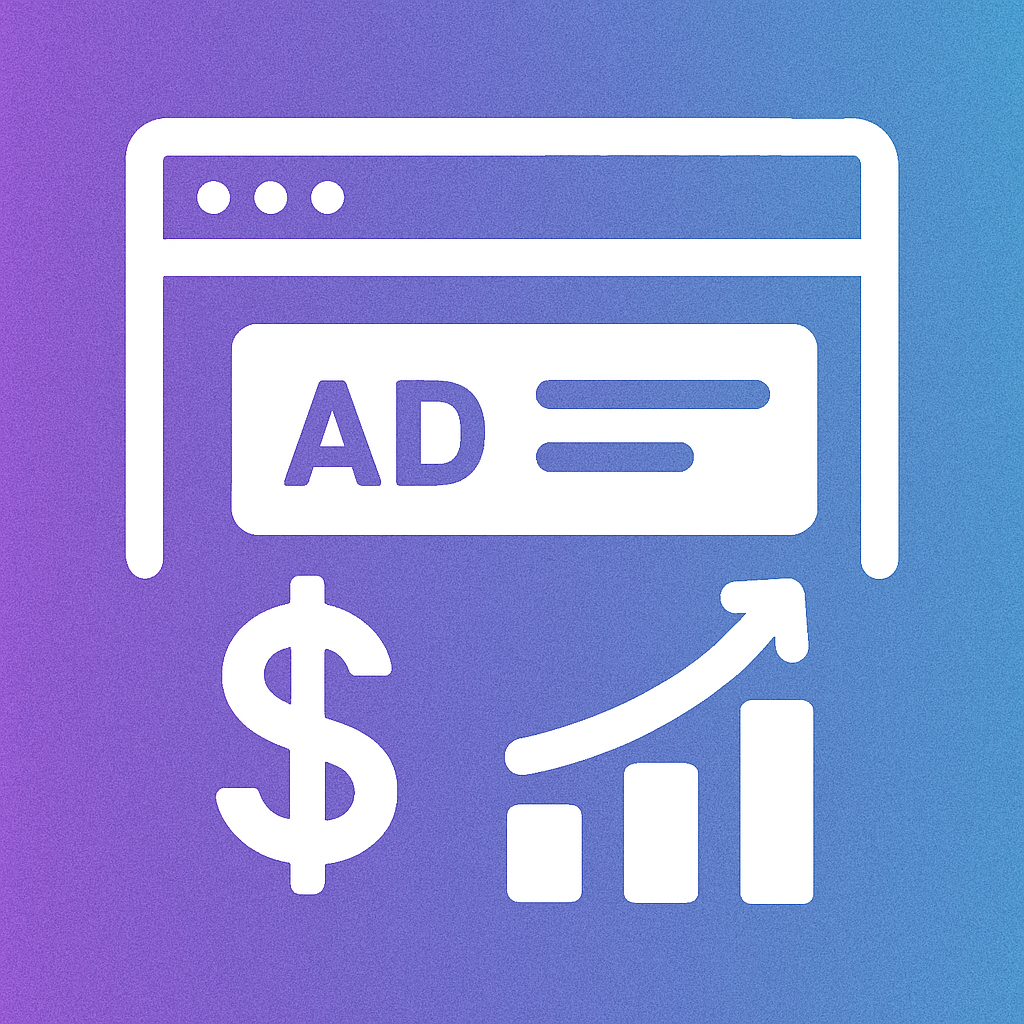 Company ad spend & web traffic tracker logo