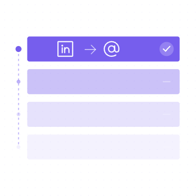 Get email by social link - waterfall