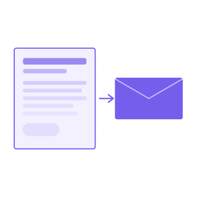 Personalized emails based on prospect's thought leadership