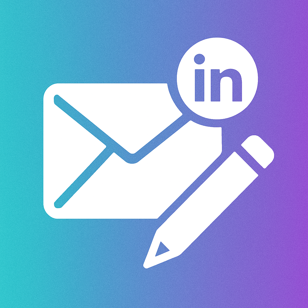 Personalize emails based on latest LinkedIn posts logo