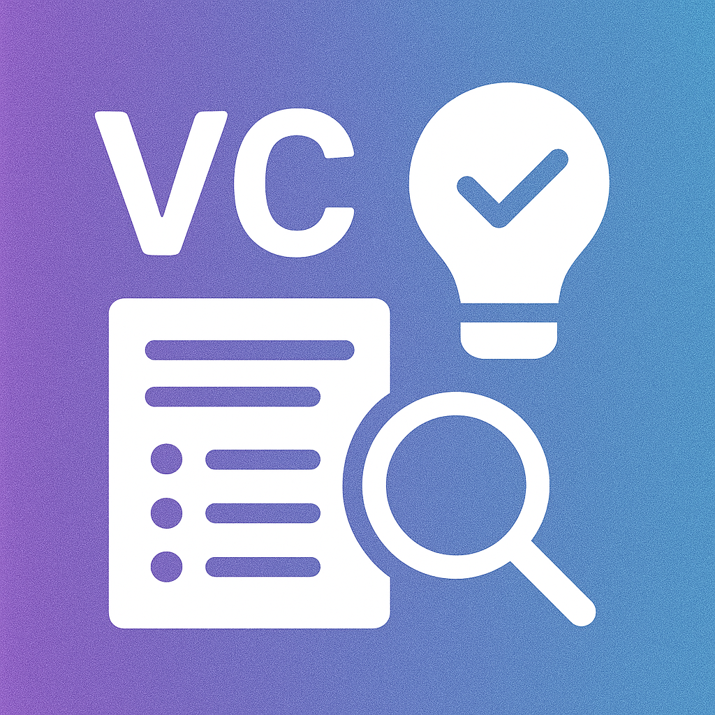 Venture Capital due diligence enrichment logo